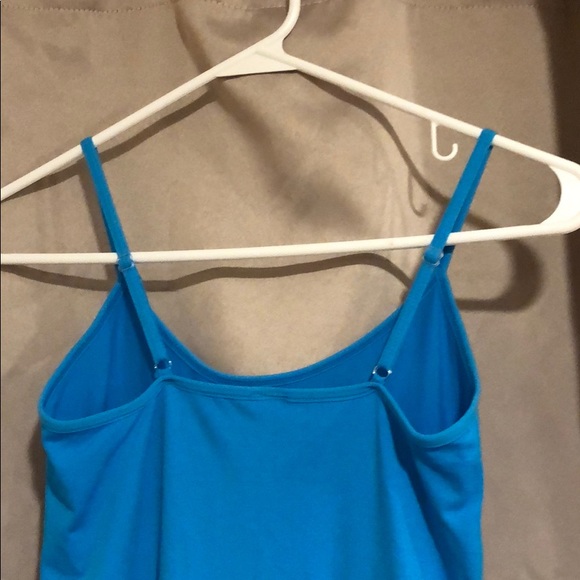 Turquoise Camisole Bodycon Dress - Picture 3 of 4